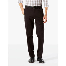 Dockers Men&#39;s Straight Fit Easy Khaki with Stretch Black - Size 30 x 30 - £31.87 GBP