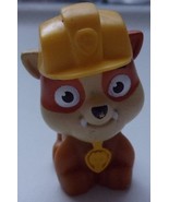 Nickelodeon Paw Patrol Rubble Dog Figure - $75.39 MXN