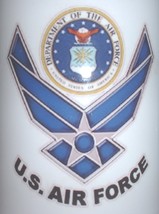 USAF US Air Force Association AFA ceramic coffee mug - £11.99 GBP