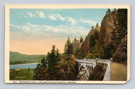 Shepperd&#39;s Dell Columbia River Highway Oregon OR UNP WB Postcard L15 - £3.22 GBP