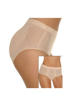 Women&#39;s Fullness Silicone Buttocks Butt Shaper Lifter Panty Beige #7010 - £21.58 GBP