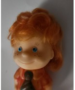 1970s USSR Russian Soviet Rubber Toy Doll Little BOY - $303.82 MXN