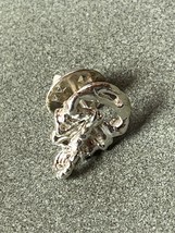 Silvertone Zodiac Symbol Scorpion SCORPIO Lapel or Hat Pin or Tie Tac – ... - £8.85 GBP