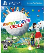 EVERYBODYS GOLF PS4 NEW! FORE FAMILY GAME PARTY NIGHT! HOT SHOTS TEE TIME! - £19.03 GBP