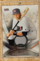 2010 Bowman Sterling USA Baseball Relics Jersey Steve Rodriguez USAR-39 - $8.41