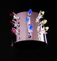 Retired Swarovski set - miniature Flowers - Crystal SCS Renewel stand  - Tulip f - £179.85 GBP