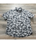 Cactus Mens Short Sleeve Shirt XL Slim Fit Reverse Print Premium Cotton ... - $14.74