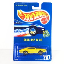 Hot Wheels Blue Card: Olds 442 Yellow W-30 - Blue Card Collector No. 267 - £7.45 GBP