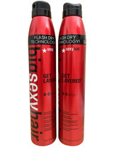 Big Sexy Hair Get Layered 4-6 Hold Spray 8 oz. Set of Two - £23.17 GBP