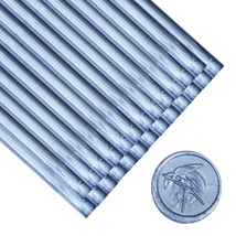 Blue Wax Seal Sticks, 30Pcs Glue Gun Gray Blue Wax Sealing Sticks For Wax Seal S - £16.05 GBP