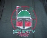 TeeFury Star Wars XLARGE &quot;Bounty Hunter 80s&quot; Boba Fett Parody Shirt CHAR... - £12.06 GBP