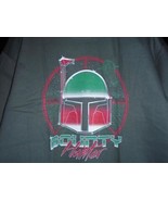 TeeFury Star Wars XLARGE &quot;Bounty Hunter 80s&quot; Boba Fett Parody Shirt CHAR... - £11.85 GBP
