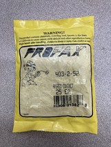 PROFAX 403-2-52 Tapered Contact Tip Tapered.  25 Pack. New Old Stock. - £18.57 GBP