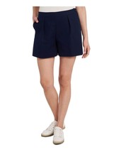 RILEY&amp;RAE Womens Navy Stretch Pocketed Straight leg Shorts 10 - £16.67 GBP