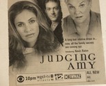Judging Amy Tv Guide Print Ad Advertisement Amy Brenneman Tyne Daly TV1 - £4.66 GBP