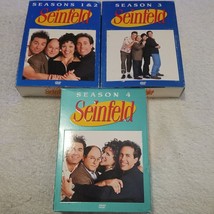 Seinfeld DVD Seasons 1-4 Lot 1 2 3 4 - £9.04 GBP