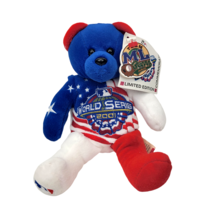 2001 World Series Team Beans Bear Spirit Plush Radio Shack 4420/26,000 w/ Tags - £7.82 GBP