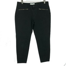 Womens Size 30 30x26 Kate Spade Broome Street Black Zip Pocket Ankle Jeans - £31.32 GBP