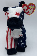 Ty Teenie Beanie Babies Lefty The Patriot Donkey 2000 - $8.99