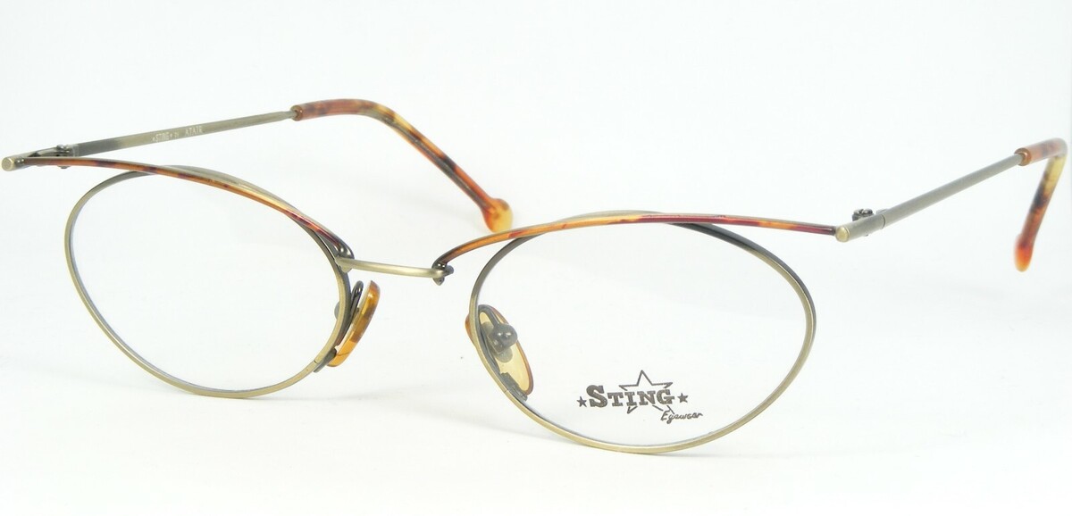 Occhiali Vintage STING Di ATAIR 1478 584 In Bronzo / Tartaruga 49-19-132mm - $49.49