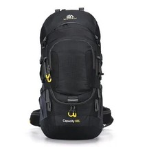 Outdoor Mountaineering Travel Bag 60L Camping Pack Night Reflective Design Nylon - £124.81 GBP