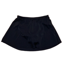 Caribbean Joe Black Swim Skirt Bathing Suit Bottom Swimwear Women&#39;s Size... - £19.60 GBP
