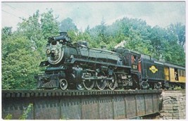 Postcard Train No 127 CPR Williams River At Brockways Mills Vermont - $3.95