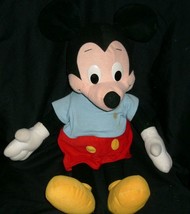 22&quot; Vintage 1988 Talking Mickey Mouse Playskool Disney Stuffed Animal Plush Toy - £18.63 GBP
