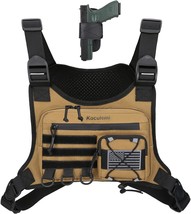 An Adjustable Edc Travel Chest Pack For Running, Hiking, And Workouts, The - £32.82 GBP