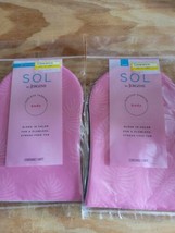 Lot Of 2 SOL by Jergens Sunless Tanning Body Application Mitt Free Shipping - $7.91