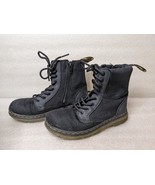 Dr. Martens AirWair Juniors Combs J Size 2 Casual Lace Up &amp; Side Zip Boots - $17.99