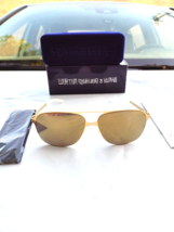 Mykita Gafas de Sol Hombre Schorsch F9-Gold Flash Cuadrado - $367.30