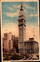 Metropolitan Building, Madison Square, New York -VINTAGE 1919 POSTCARD-BK47 - £2.37 GBP