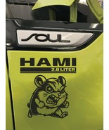 Hami Angry Hamster 1.5, 1.6 0r 2.0 Liter Vinyl Decal Sticker Compatible ... - $17.76 CAD