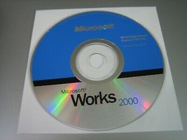 Microsoft Works 2000 #X04-78883 Replacement Disc (PC, 1999) - Disc Only!!! - £7.30 GBP