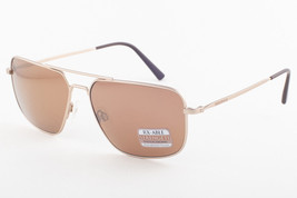 Serengeti AGOSTINO Matte Gold / Polarized Drivers Gold Sunglasses 8825 61mm - £234.18 GBP