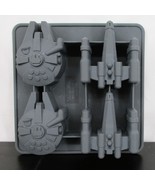 Star Wars Silicone Mould Ice Candy Mold Millennium Falcon X-Wing Fighter - $13.55 CAD