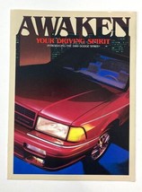 1989 Dodge Spirit Awaken Dealer Showroom Sales Brochure Guide Catalog - £11.18 GBP