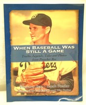 Signed When Baseball Was Still a Game Paperback Book Preacher Roe Sarah ... - £39.68 GBP