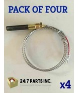 PACK OF FOUR Majestic 37D1068 Gas Fireplace Thermopile Thermogenerator - $60.81 CAD