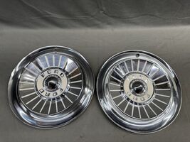 1957 Ford Galaxie Fairlane Hub Caps Hubcap Wheel Covers Thunderbird Ranc... - $69.45