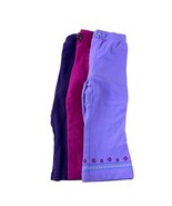 Carters 3T Lot of 3 Toddler Girls Pants Sweatpants Jogger Pink Purple Em... - €8,59 EUR