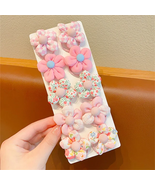 10Pcs/Pack Colorful Elastic Hair Bands Girls Headwear Flower Ponytail Ha... - $158.21 MXN