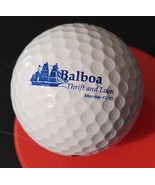 Balboa Thrift & Loan Logo Golf Ball Nike Vintage Advertising Premium Preowned - $9.89