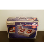 Homedics Foot Pleaser Ultra Massager Deep Kneading Foot With Heat FM-CR ... - £23.70 GBP