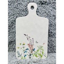 Celebrate Floral Ceramic Decorative Rectangular Dish Cutting Chopping Board - £14.61 GBP