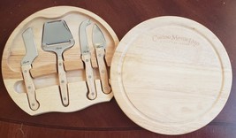 4-Pc Cheese Cutting Board, Legacy Picnic Time Casino MonteLago Lake Las ... - $29.95