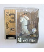 2005 McFarlane Cooperstown Collection Babe Ruth #3 Yankees Uniform HOF - £27.23 GBP