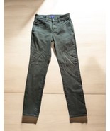 NYDJ Alina Size 4 Womens Skinny Fit Stretch Legging Pants Olive Green - EUC - $30.99 CAD