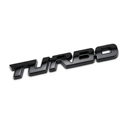 Sycar 1pcs 3d metal turbo car sticker emblem badge for jeep bmw ford lifan nissan mazda thumb200